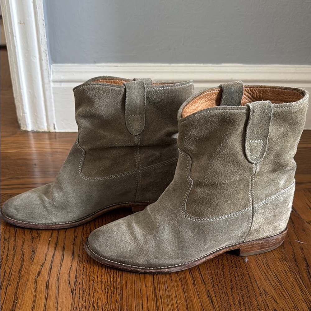 Isabel Marant Moto Boots - Picture 9 of 10